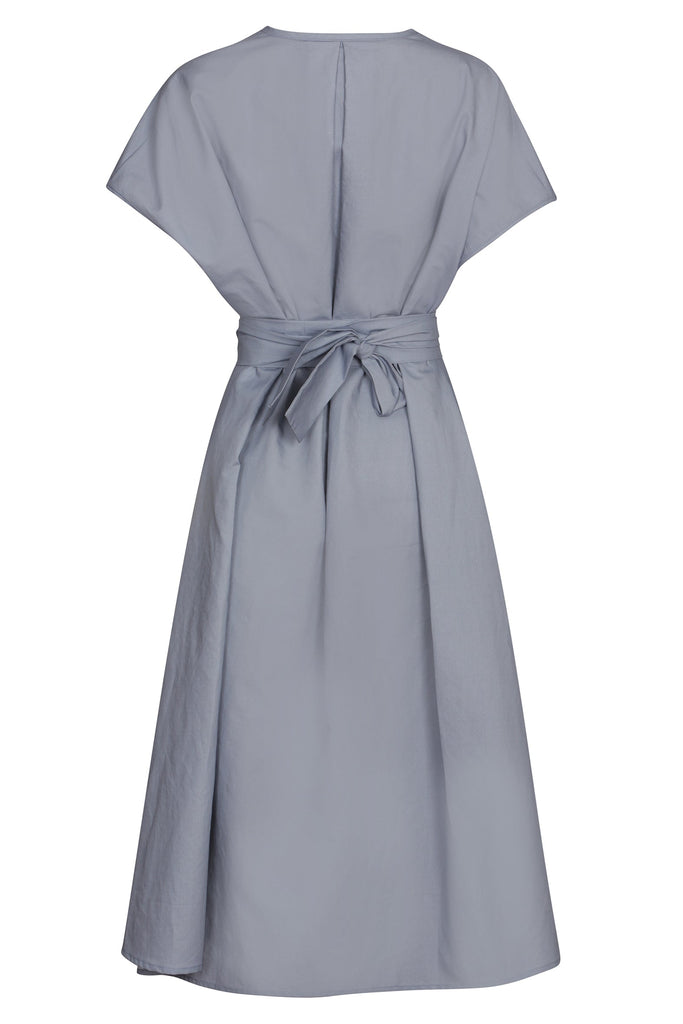 Light Blue Dress in Organic Cotton / Hemp - SAMPLE