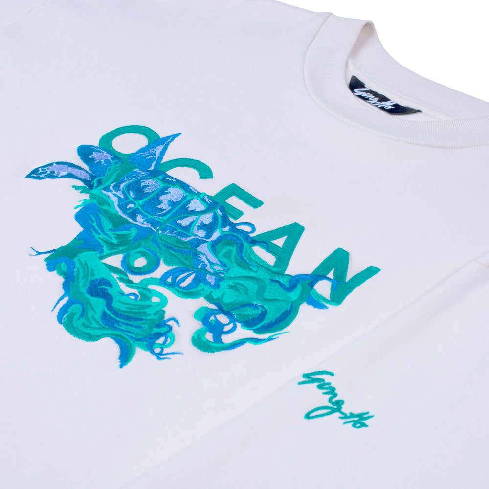 Ocean Embroidered Sweatshirt